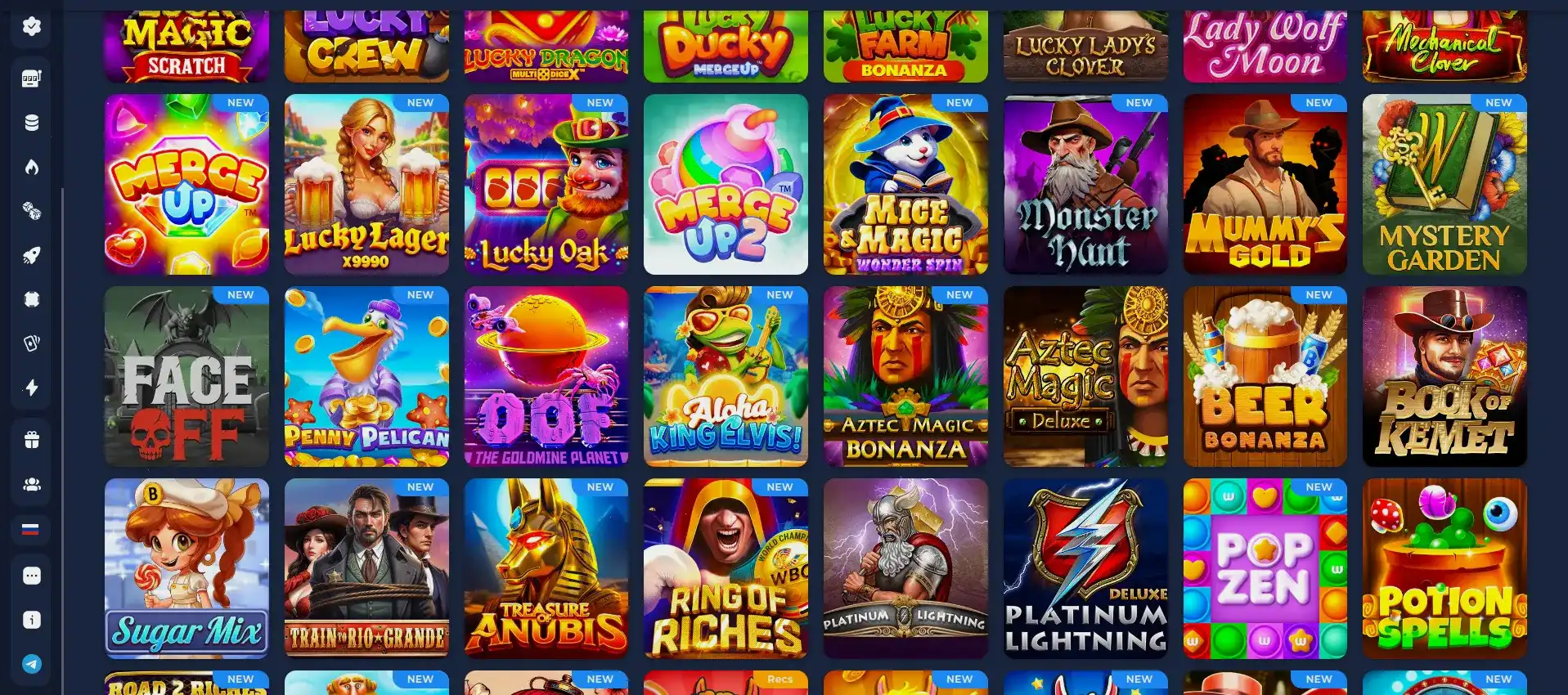 Мобильная версия Get X casino зеркало